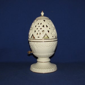 LENOX MUSICAL EGG Autumn Retired 2003 Free Shipping
