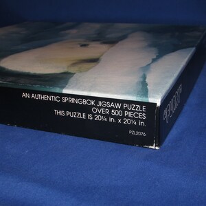 SPRINGBOK ROMPECABEZAS Foca Polar Peluda 500 Piezas Hallmark imagen 4