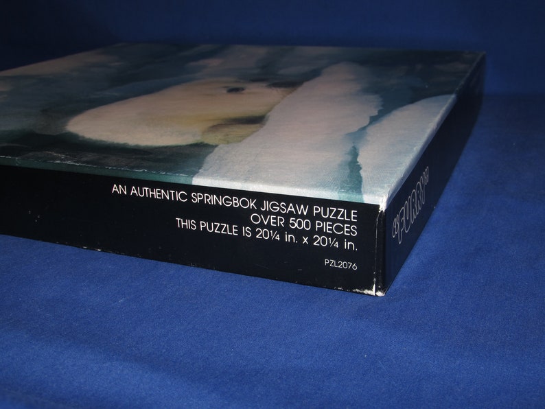 SPRINGBOK ROMPECABEZAS Foca Polar Peluda 500 Piezas Hallmark imagen 4
