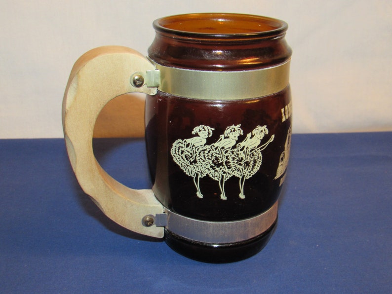 SIESTA WARE MUG Long Branch Saloon Dodge City Kansas Siestaware Vintage
