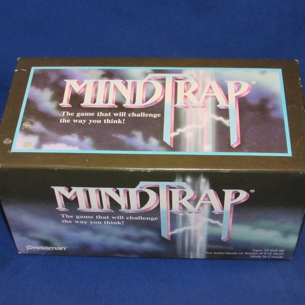MINDTRAP 1996 Puzzle Mystery Game