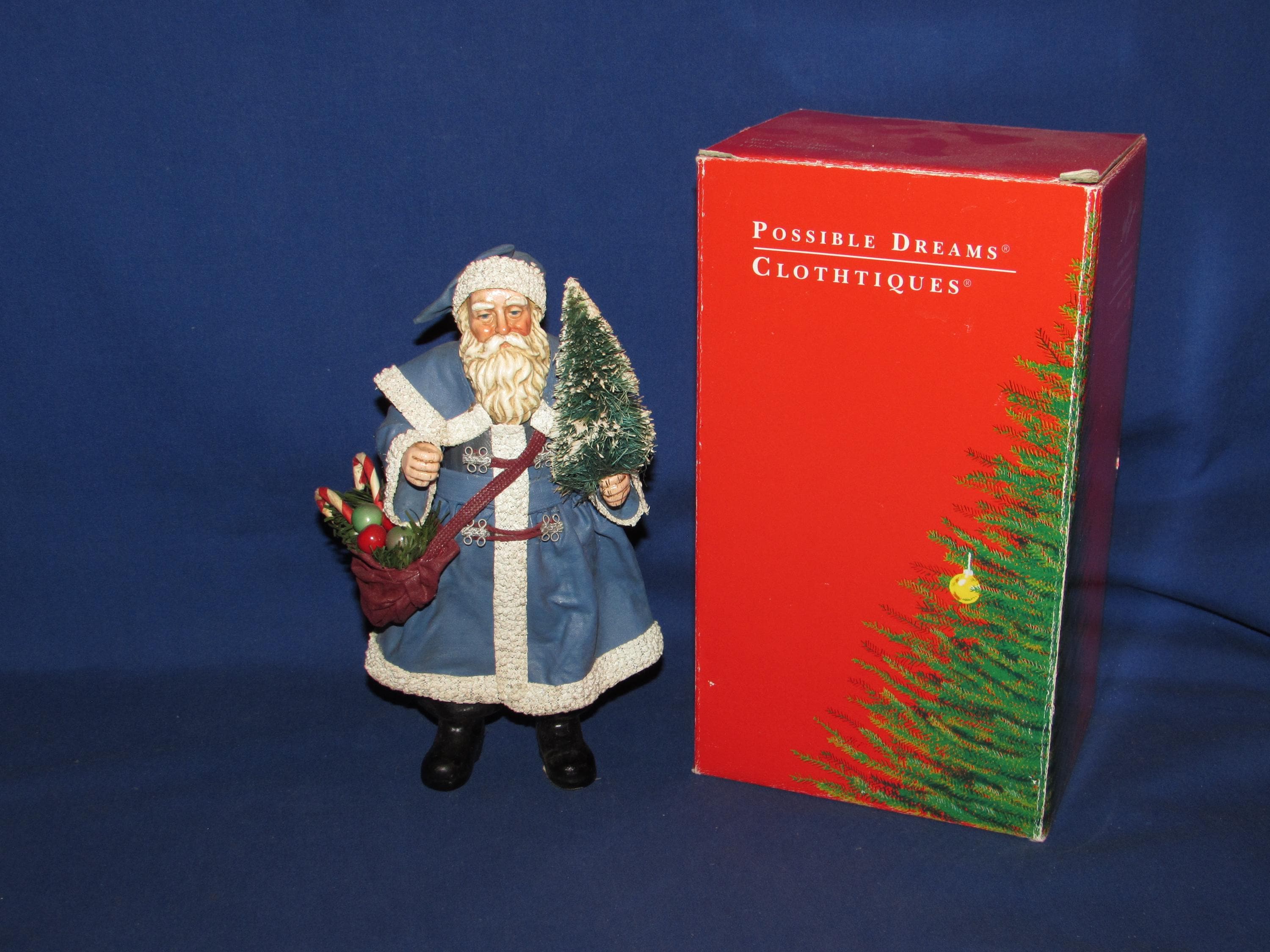 Clothtique Santas by Possible Dreams - Etsy
