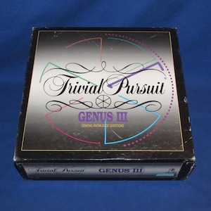 TRIVIAL PURSUIT Game Genus III 1994 Horn Abbot Vintage