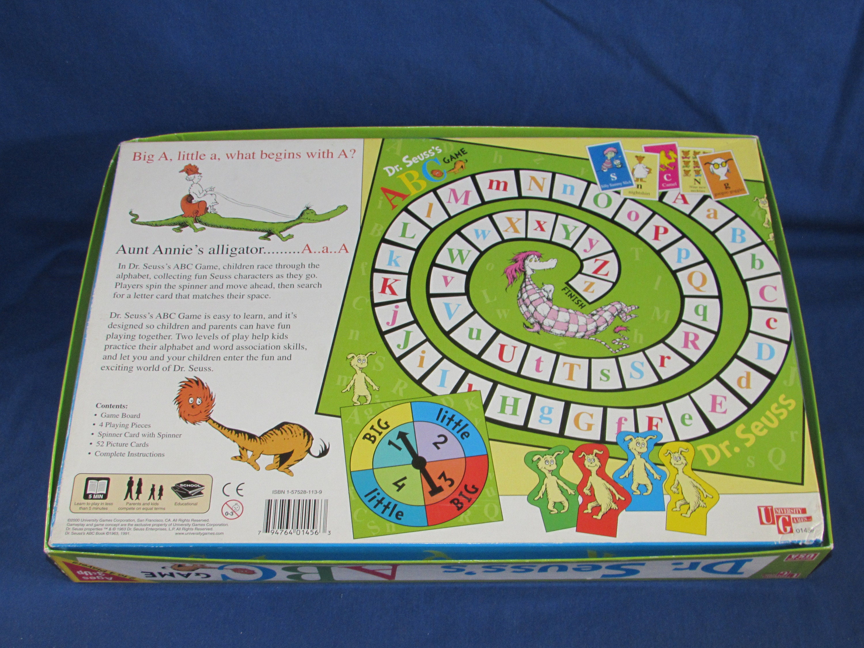 Dr. Seuss's ABC Game by University Games Age 3 for sale online