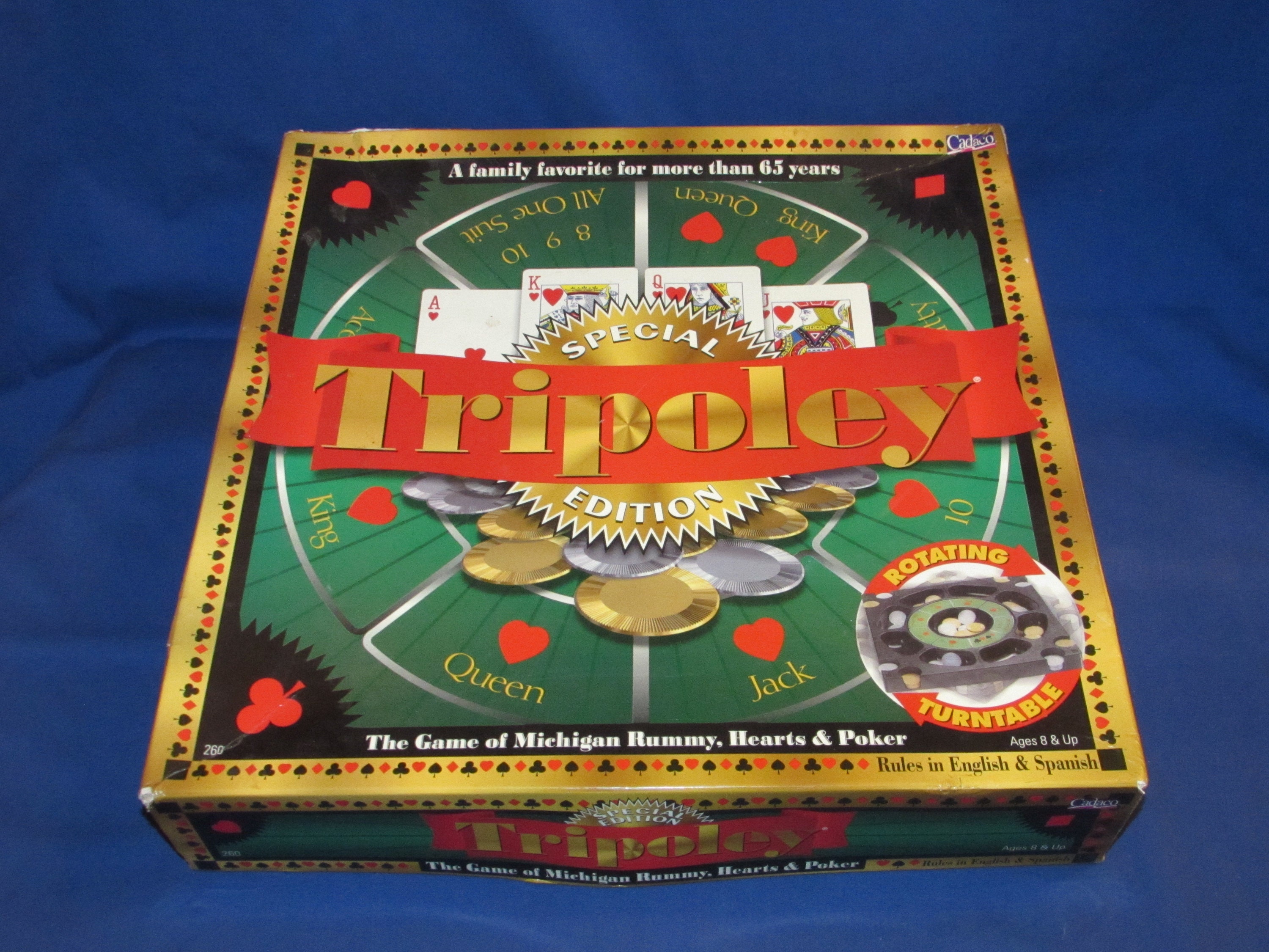 TRIPOLEY GAME CADACO Special Edition 2000 Rotating Turntable - Etsy