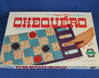 CHEQUERO GAME 1964 by the Makers of Aggravation Vintage