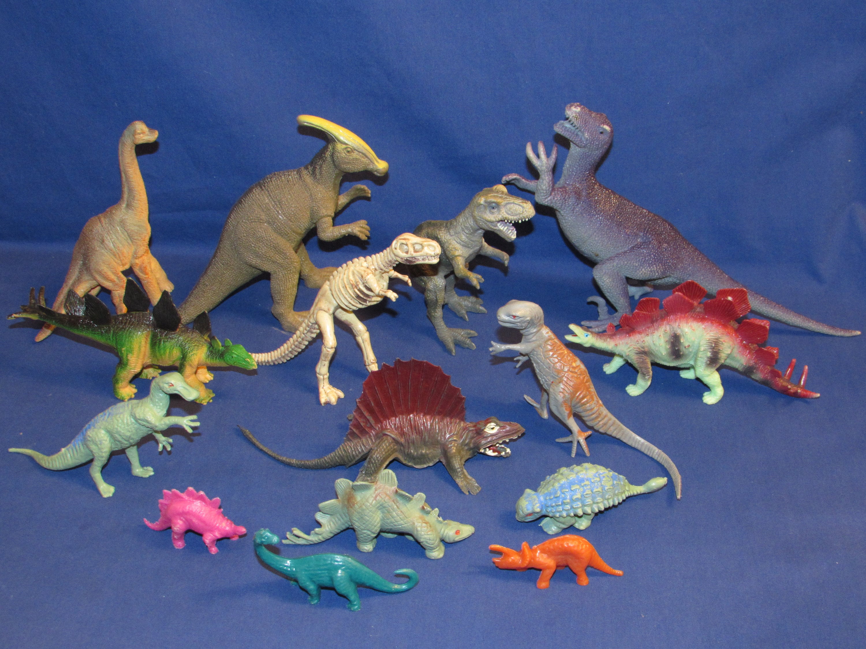 Assorted Vintage Dinosaur Toys 
