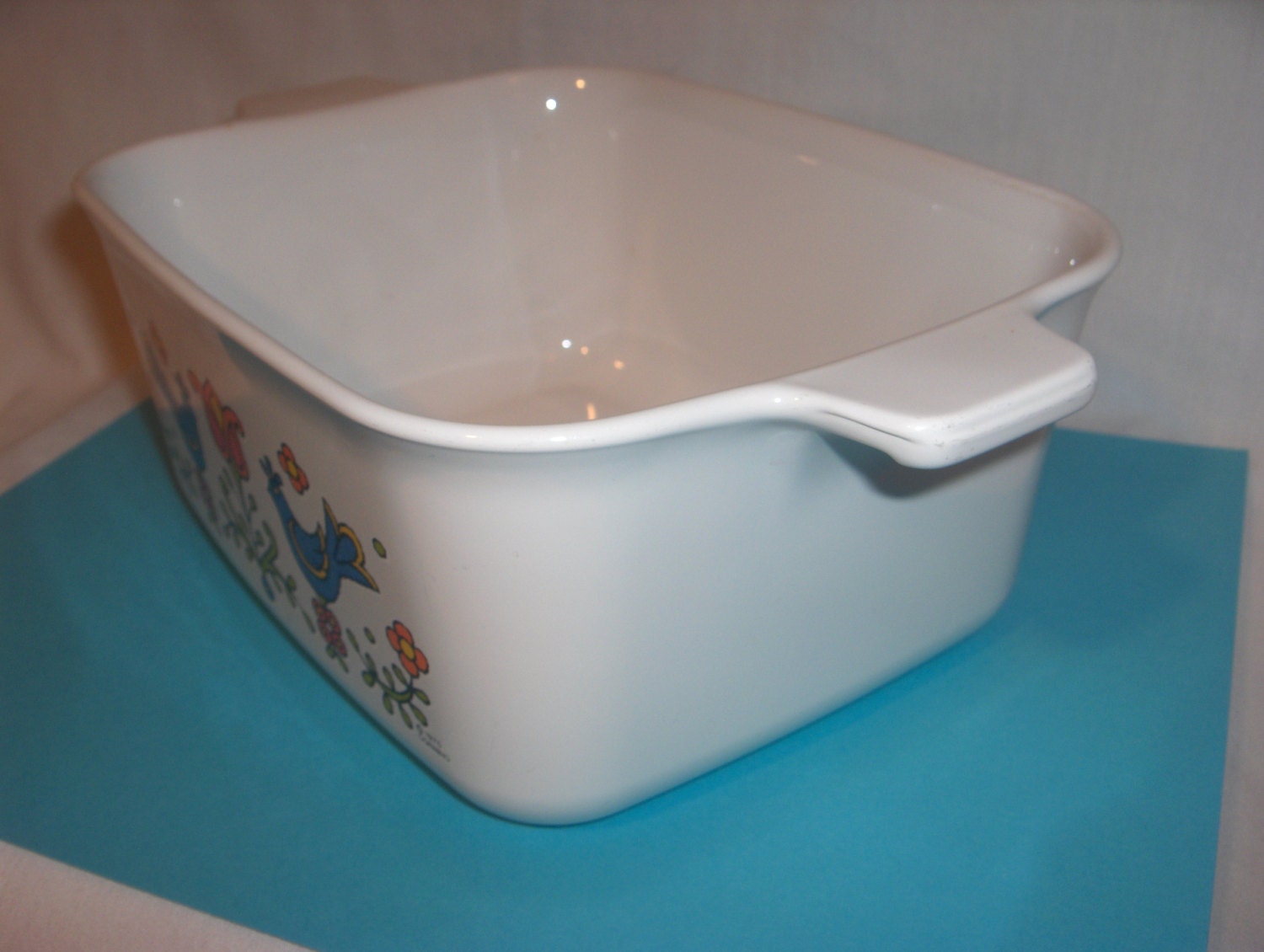 Corning Ware COUNTRY FESTIVAL Baking Dish P4B Corningware Etsy