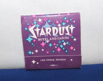 STARDUST MATCHBOOK Vintage Las Vegas Souvenir