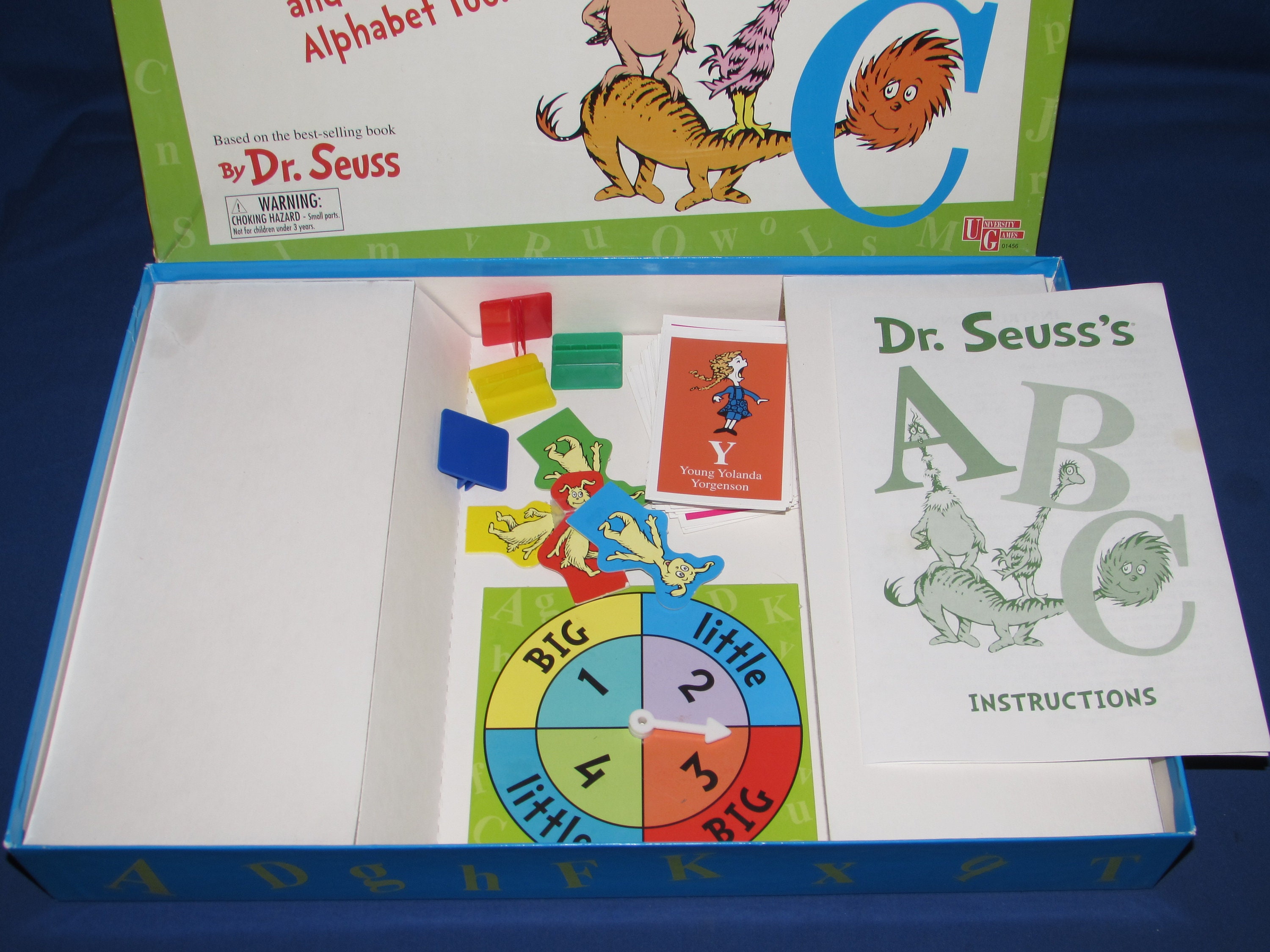 Dr. Seuss's ABC Game by University Games Age 3 for sale online