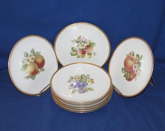 Vintage Hutschenreuther Leonard Paris Benares Dinner Plate, 10.25