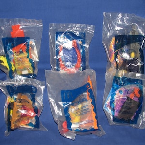 MCDONALD’S HOT WHEELS Set Happy Meal 2002 Complete Set of 6 Free Shipping