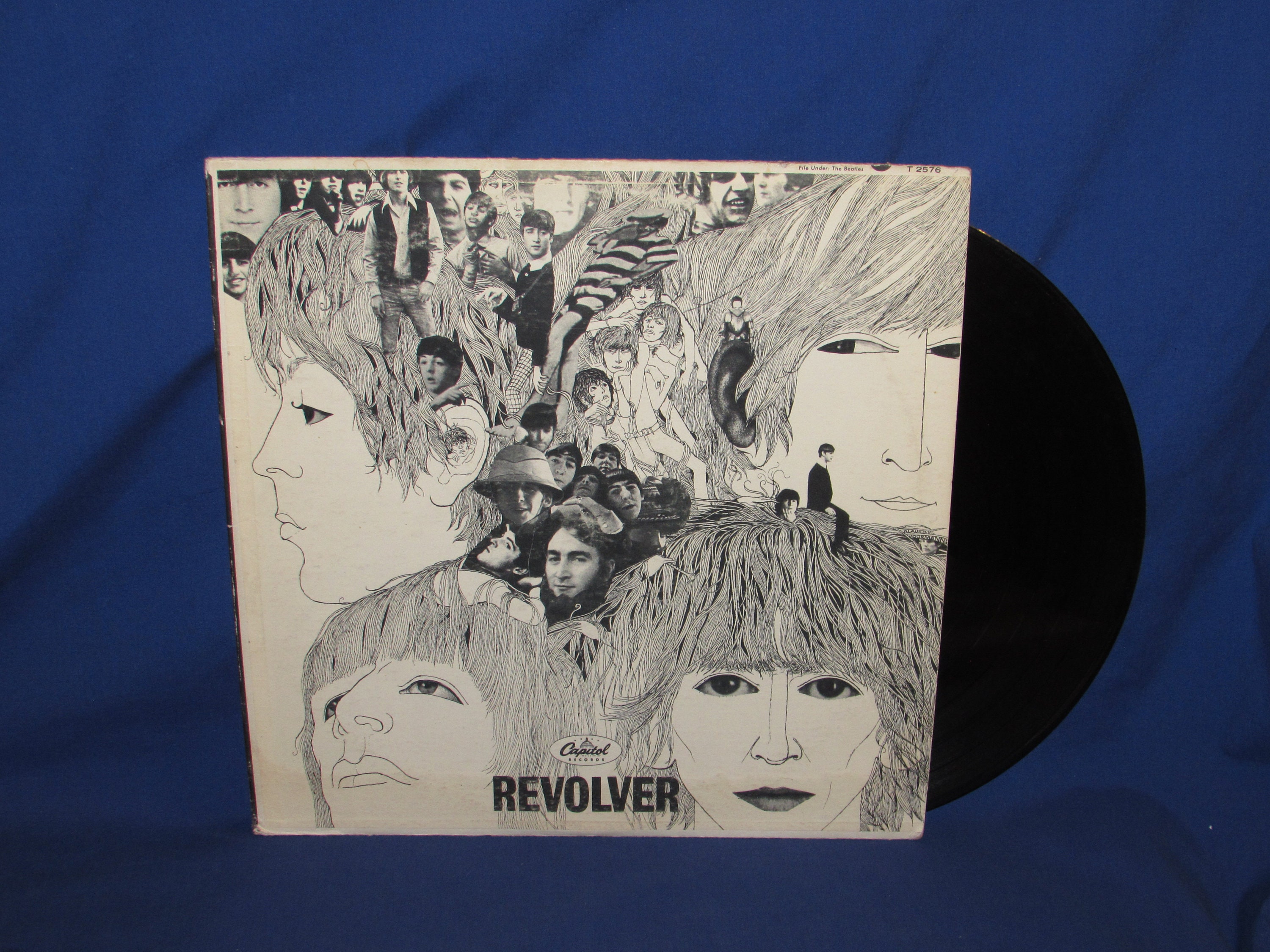 BEATLES Revolver 1966 Capitol Records ST-2576 Made in USA Hi-fi