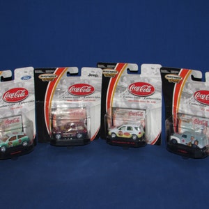 Coca-Cola MATCHBOX COLLECTION Set of 4
