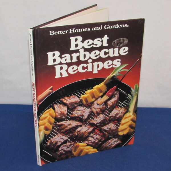 Cookbook Better Homes and Gardens BEST BARBECUE RECIPES 1989 Free Shipping