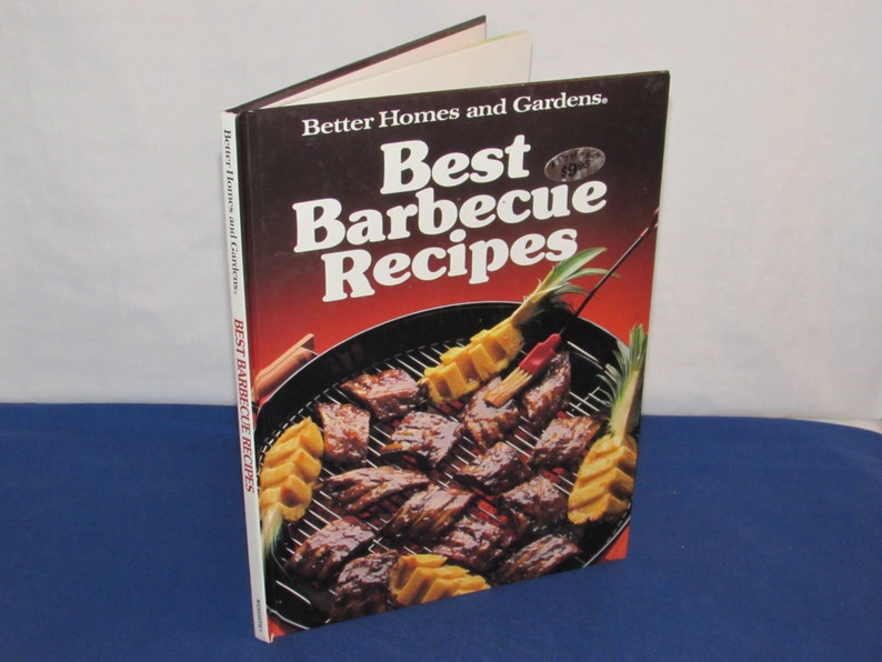 Cookbook Better Homes and Gardens BEST BARBECUE RECIPES 1989 Etsy