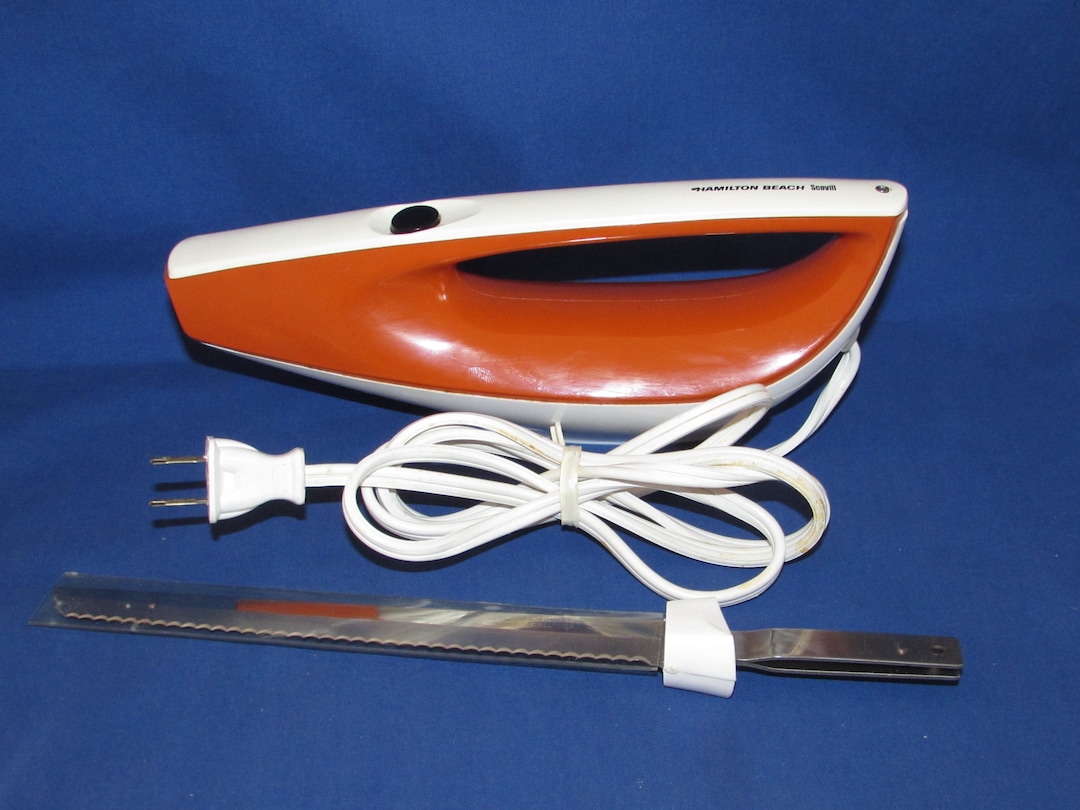 Hamilton Beach Scovill ELECTRIC KNIFE 1970s Vintage Original Box Etsy