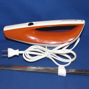 Hamilton Beach Scovill ELECTRIC KNIFE 1970s Vintage Original Box