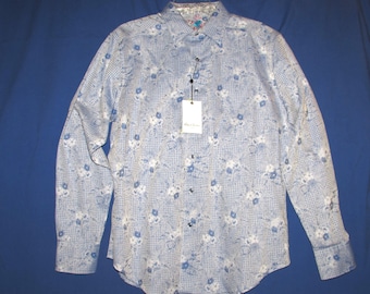 ROBERT GRAHAM SHIRT 2000 Mens Medium Classic Fit Free Shipping
