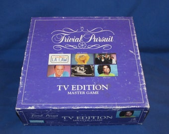 Trivial Pursuit TV EDITION Master Game by Parker Brothers 1991 Vintage