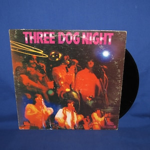 THREE DOG NIGHT Album 1970s Dunhill Records Free Shipping