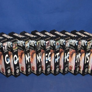 James Burke CONNECTIONS 2 VHS Tapes Set of 10 History Science and