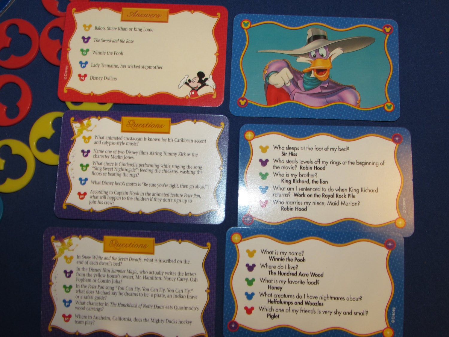 Wonderful World of DISNEY TRIVIA GAME 1997 Mattel - Etsy Wonderful World of DISNEY TRIVIA GAME 1997 Mattel - Etsy