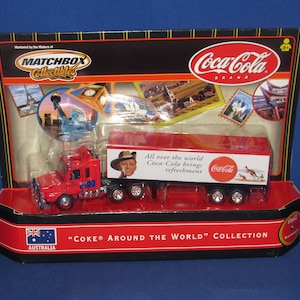 MATCHBOX TRUCK Coke Around the World Truck 2000 Australia #6 Diecast