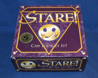 STARE GAME 1999 First Edition Test Your Attention to Detail Free Shipping