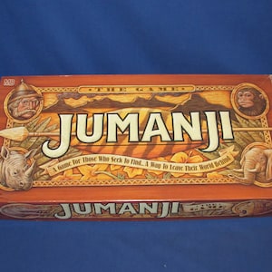 JUMANJI GAME 1995 Milton Bradley Free Shipping