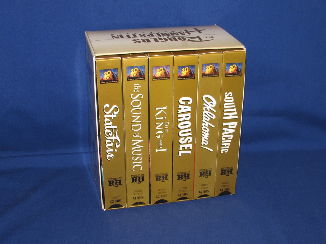 Rogers and Hammerstein Collection VHS Set of 6 Tapes 2000 Free Shipping ...