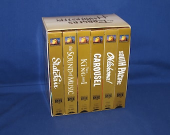 Rogers and Hammerstein Collection VHS Set of 6 Tapes 2000 Free Shipping