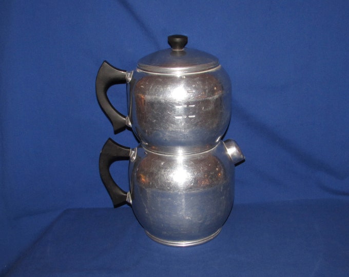 WEST BEND Kwik Drip Coffee Pot 18 Cup Aluminum 1950s Free Shipping Etsy