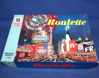 ROULETTE GAME by NG Nintendo Games Rare 1960 Free Shipping