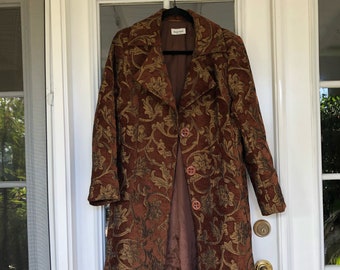 long tapestry coat