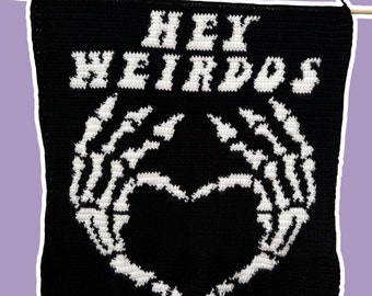Hey Weirdos PATTERN