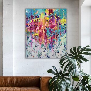 Abstract wall art, Colorful Original Abstract Painting, Contemporary Wall Art, Extra Large Wall Art ,Abstract on Canvas, Original Paintings