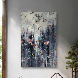 Large Abstract Painting,Modern abstract painting,Acrylic hand painting,office wall art,original abstract,textured,original painting,wall art