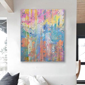 Abstract wall art, Colorful Original Abstract Painting, Contemporary Wall Art, Extra Large Wall Art ,Abstract on Canvas, Original Paintings