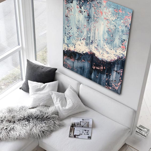 Large abstract painting . Contemporary ART. Modern painting, original art, wall art, Painting on Canvas, texture art painting, abstract art