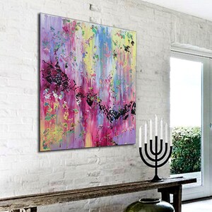 Abstract wall art, Colorful Original Abstract Painting, Contemporary Wall Art, Extra Large Wall Art ,Abstract on Canvas, Original Paintings