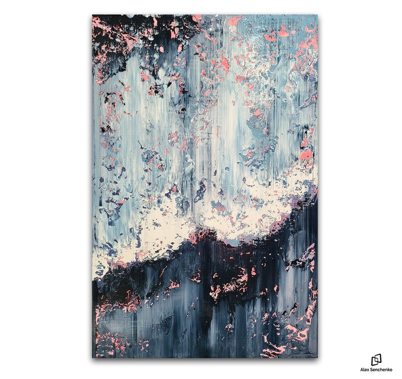 Large abstract painting . Contemporary ART. Modern painting, original art, wall art, Painting on Canvas, texture art painting, abstract art image 5