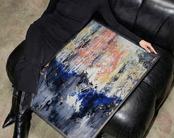Abstract painting - Large Contemporary Art - Wall Decor - Modern Home Interior - Original Acrylic Painting