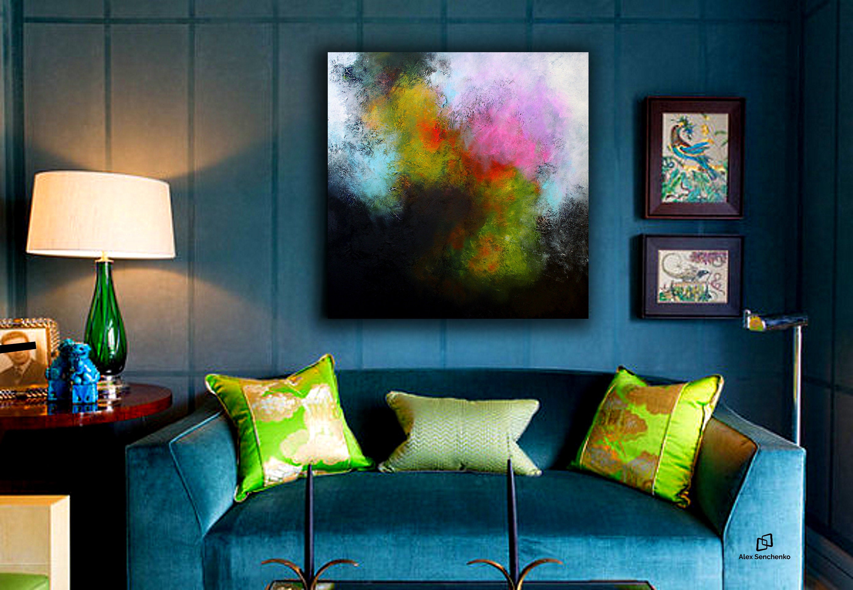 Large Painting On Canvas Abstract Painting On Canvas Mid - 