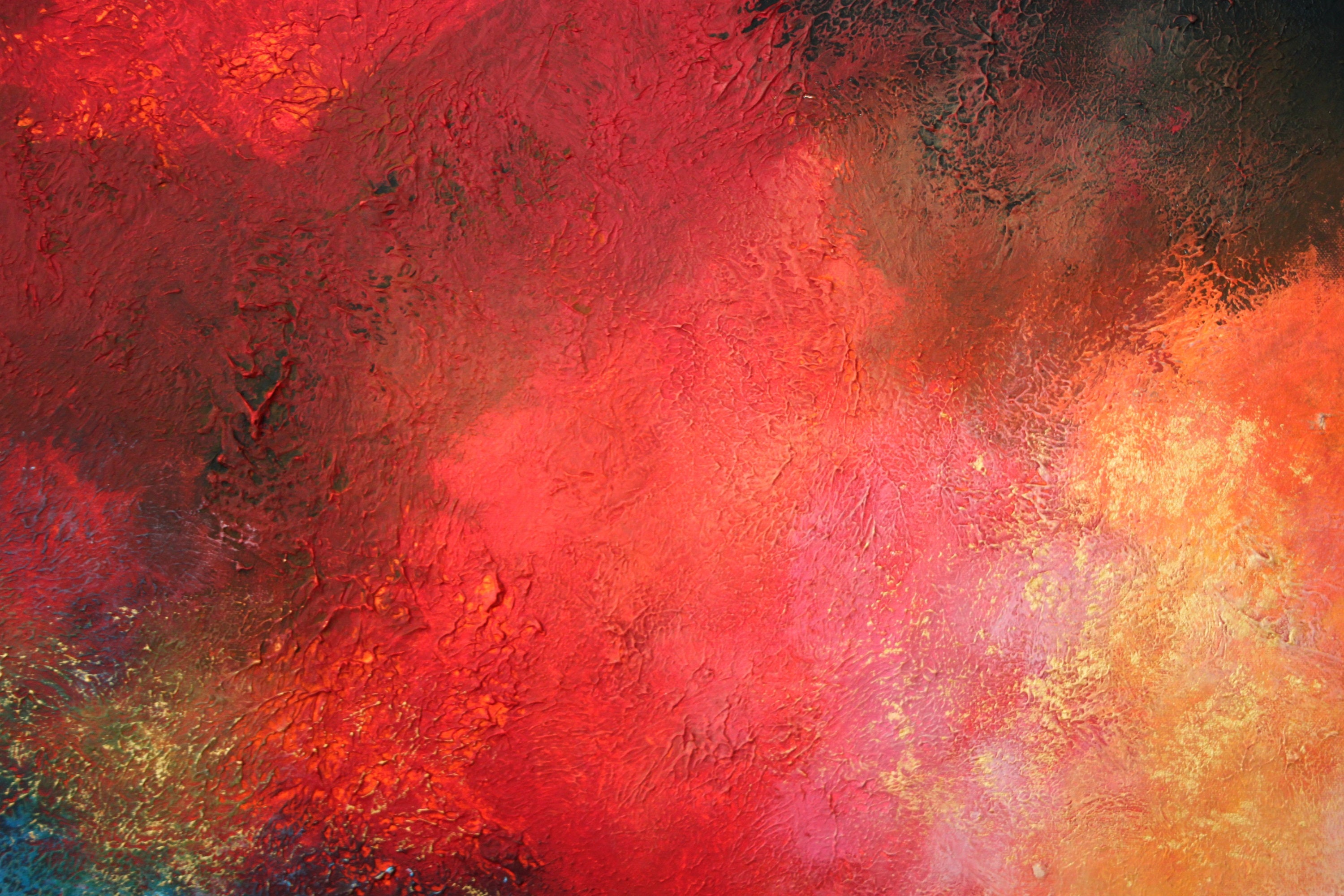 Large urban abstract painting by Alex Senchenko. Contemporary ART