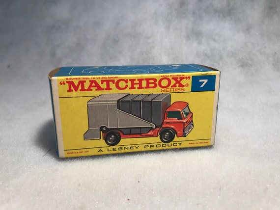 matchbox refuse truck no 7
