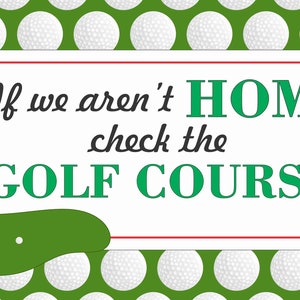 Golf Wreath Sign, Summer Sign, Summer Golf Sign, Personalize it by Pam, Wreath Sign, Door Decor, Home Golf Sign