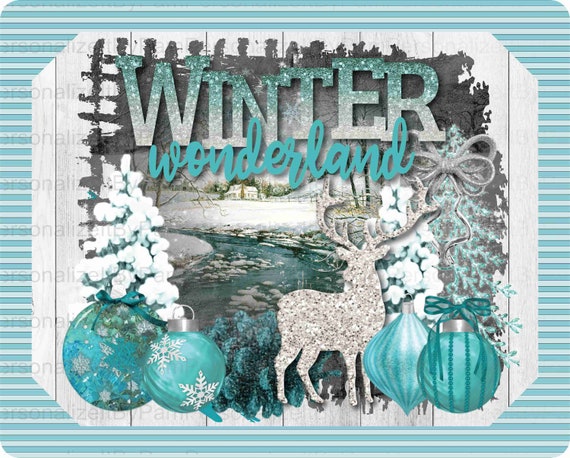 Winter Wonderland Wreath Sign Winter Wreath Sign Personalize It By Pam Signs For Wreaths Door Decor