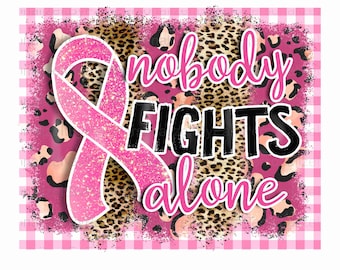 Breast Cancer Awareness Wreath Sign