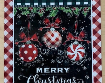 Christmas Wreath Sign, Personalize it by Pam, Signs for Wreaths, Door Decor
